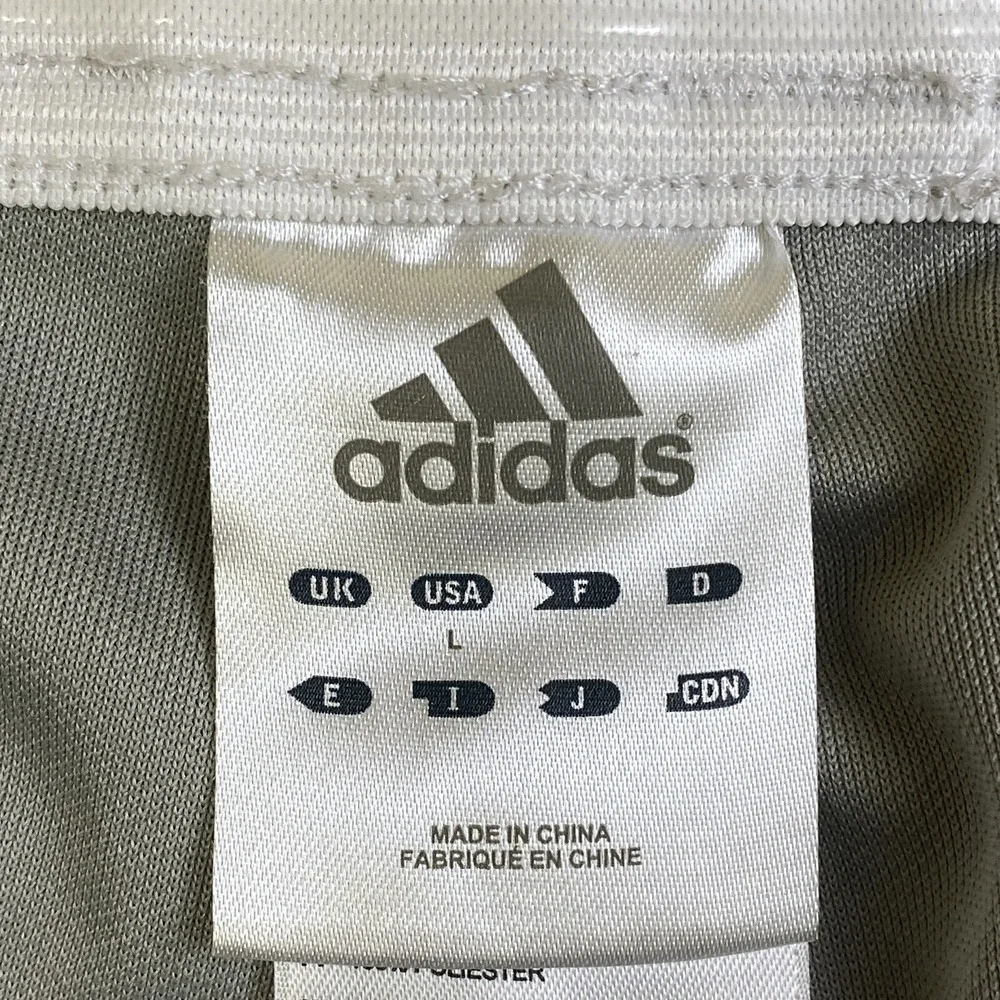 NWOT Adidas MBA Baseball Pants Men Sz L Gray Reinforced Climalite Silicone Grips